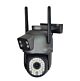 Telecamera di videosorveglianza PNI IP593, wireless, con IP, doppia lente, 3 x 3MP