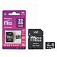 Scheda di memoria MicroSD PNI da 32 GB con adattatore SD, Classe 10, 80 Mb/s, V30