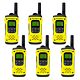 Motorola TLKR T92 H2O IP67 Kit Stazione Radio PMR Portatile 6 pz Giallo