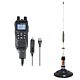 Kit Stazione radio CB portatile PNI Escort HP 82, multi standard, 4W, 12V, AM-FM con antenna CB PNI ML70 con magnete