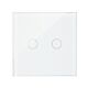 Doppio interruttore con touch e dimmer PNI SafeHome PD702 700w