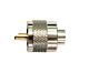 Spina PNI PL259 per cavo RG58 con pin centrale placcato oro da 6 mm