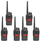 Kit di 6 stazioni radio portatili PNI PMR R18, 446 MHz, 0,5 W, 128 canali, 16 PMR e 50 CTCSS e 104 toni DCS, radio FM, prog