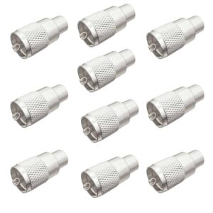 Set di 10 connettori PNI PL259 per cavo RG213, lunghezza pin 9 mm