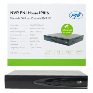 NVR PNI House IP816 con 16 canali