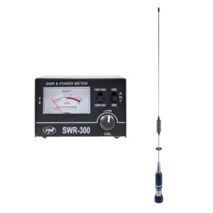 Antenna CB PNI ML75 e riflettometro per la misurazione SWR