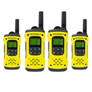 Stazione radio PMR portatile Motorola, set da 4 pezzi