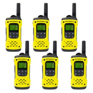 Motorola TLKR T92 H2O IP67 Kit Stazione Radio PMR Portatile 6 pz Giallo