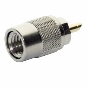 Spina PNI PL259 per cavo RG213, perno centrale oro 9mm