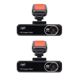 Confezione da 2 pezzi della telecamera per auto DVR WiFi PNI Voyager S2600