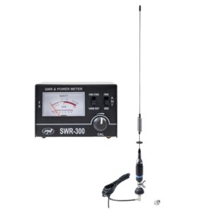 Antenna CB PNI S75 e riflettometro per la misurazione SWR