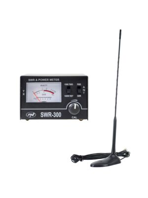 Antenna CB PNI Extra 45 e riflettometro per la misurazione SWR