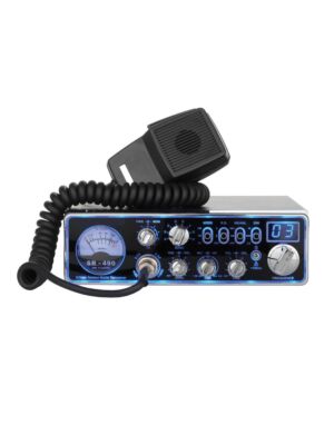 Stazione radio amatoriale PNI Escort HP 490 multistandard, 100 W SSB/AM/FM, 12 V, ASQ, guadagno RF