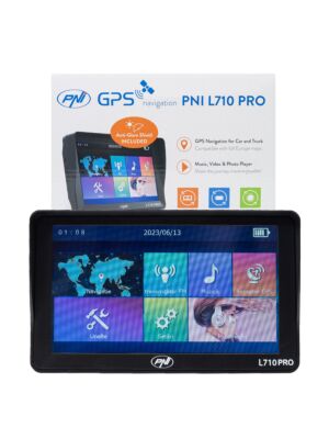 Sistema di navigazione GPS PNI L710 PRO con visiera parasole, 7