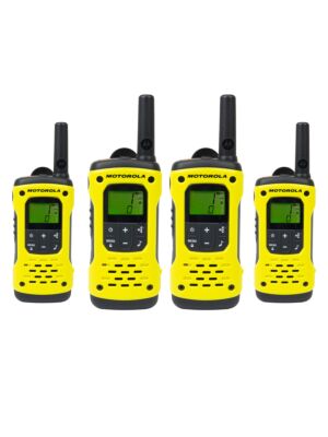 Stazione radio PMR portatile Motorola, set da 4 pezzi