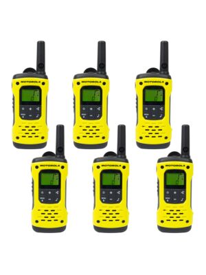 Motorola TLKR T92 H2O IP67 Kit Stazione Radio PMR Portatile 6 pz Giallo