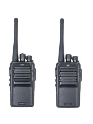 Kit di 2 stazioni radio portatili PNI PMR R15 0,5 W, 16 canali programmabili, 16 PMR e toni 50 CTCSS e 104 DCS, ASQ, TOT, m