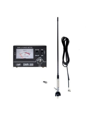 Antenna CB PNI S60 e riflettometro per la misurazione SWR