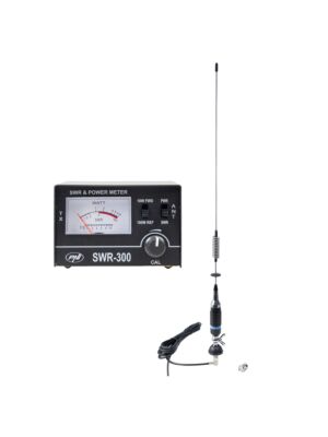 Antenna CB PNI S75 e riflettometro per la misurazione SWR